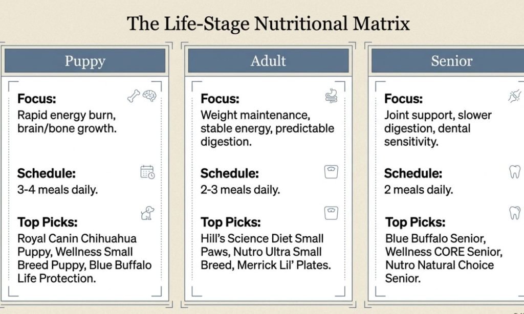 Life stage nutritional  mix