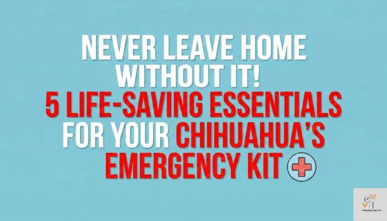 a text base image where written -Hypoglycemia Emergency Kit: 5 Essentials Every Chihuahua Owner Must Carry